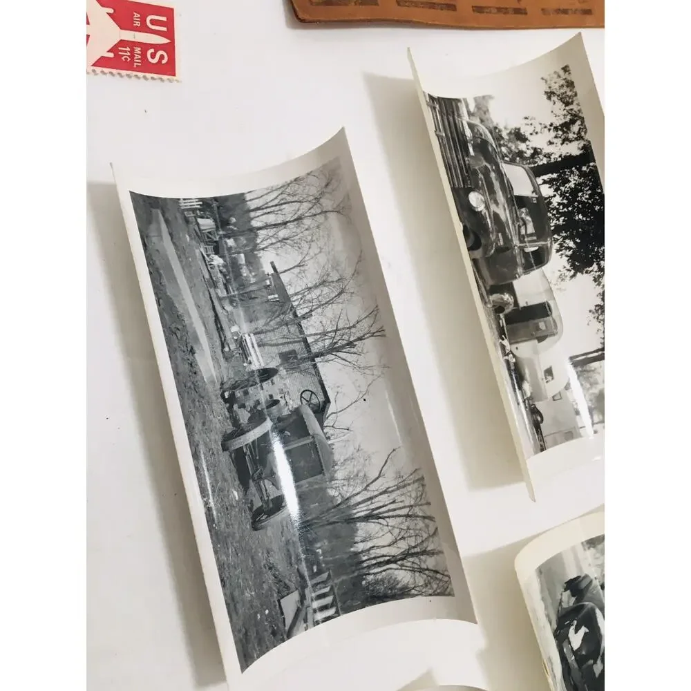 JUNK DRAWER LOT MAPS OLD PHOTOS STAMPS LEATHER POSTCARDS AIRPLANE CARDS ETC